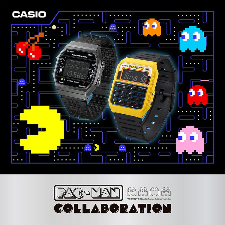 楽天市場】CASIO CLASSIC カシオクラシック パックマン コラボモデル