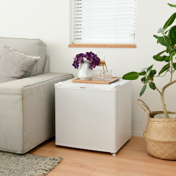 楽天市場】冷蔵庫 小型 1ドア冷蔵庫 46L YFR-51(W) 小型冷蔵庫 右開き