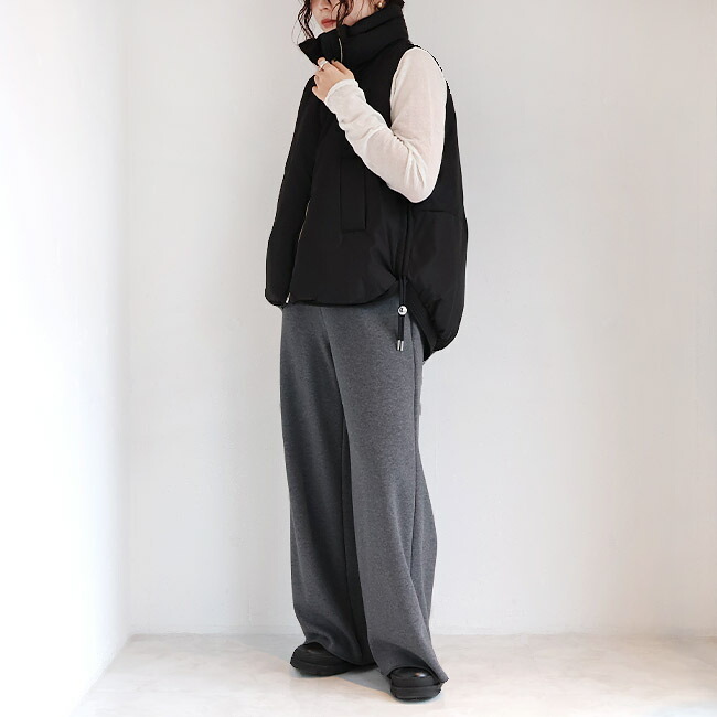 楽天市場】【新作】cafune(カフネ)「FAMMET」ワイドイージーパンツ