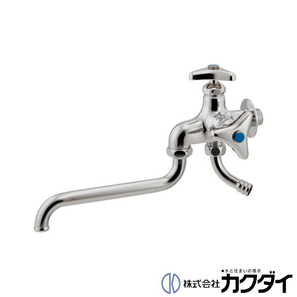 カクダイ 双口自在水栓13 7042 (水栓金具) 価格比較 - 価格.com
