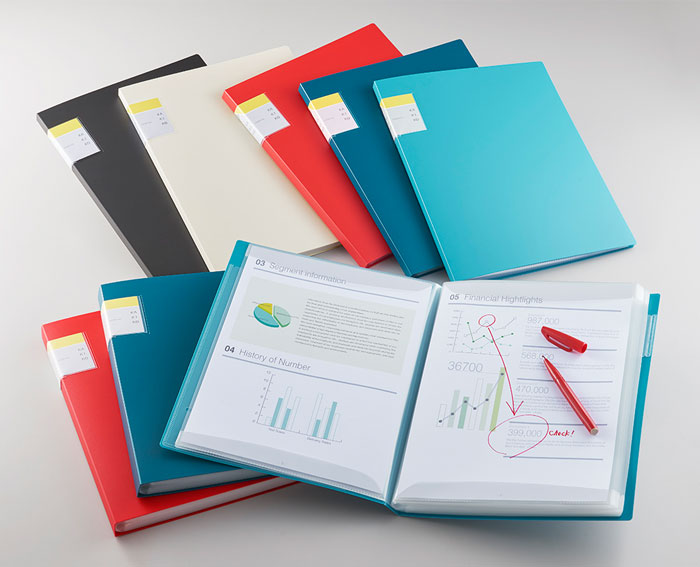 楽天市場】キングジム クリアーファイル カキコ（No.8632）A4 20