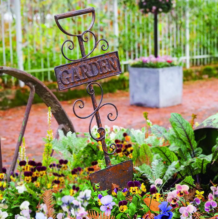 楽天市場】【あす楽】 ガーデンオーナメント ガーデンスコップピック