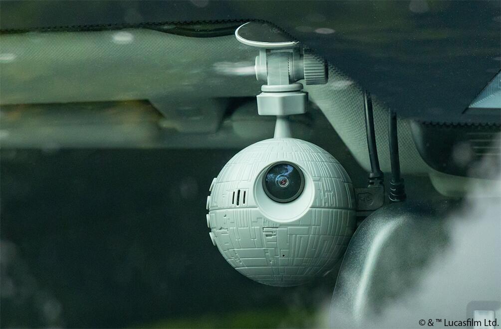 楽天市場】スター・ウォーズ ドライブレコーダー 前後2カメラ SW-MS01