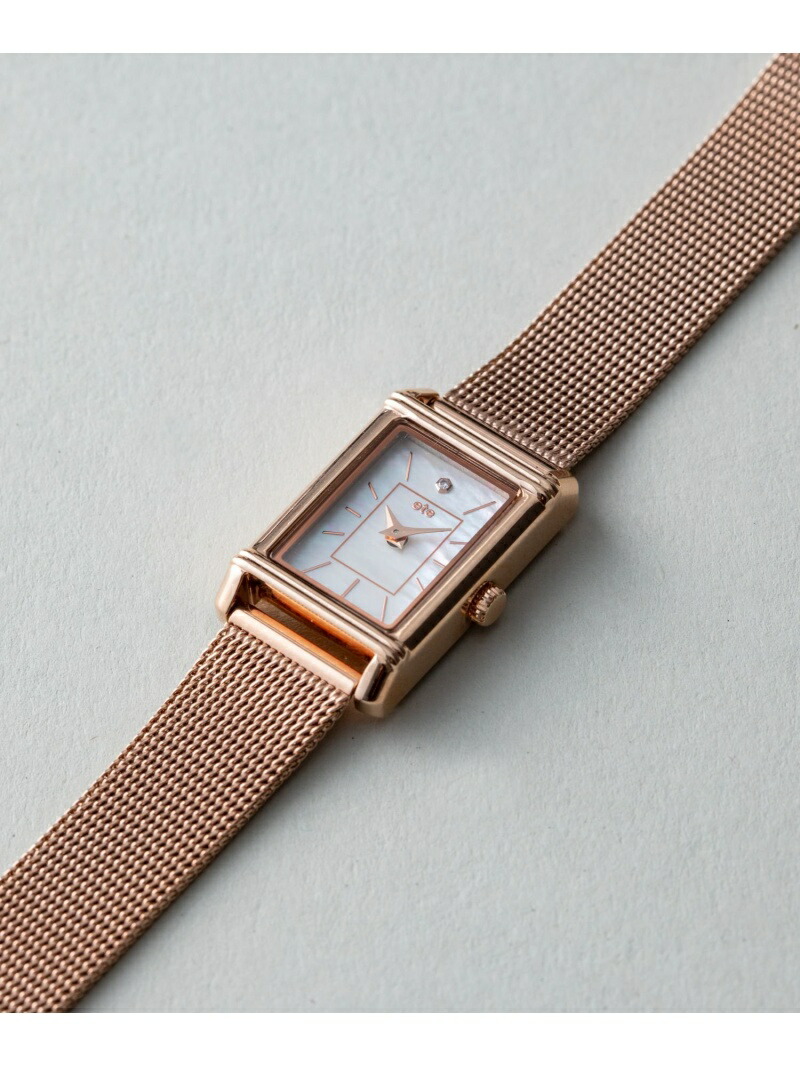 楽天市場】ソーラーウォッチ スクエア メッシュベルト ete エテ