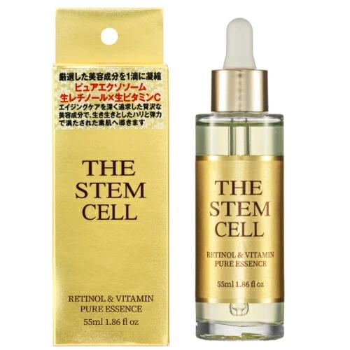 楽天市場】THE STEM CELL レチノール＆ビタミン ピュアエッセンス 55mL