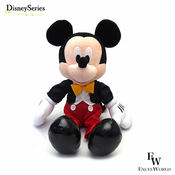 楽天市場】ミッキーマウス ぬいぐるみ 全長33cm ディズニーリゾート