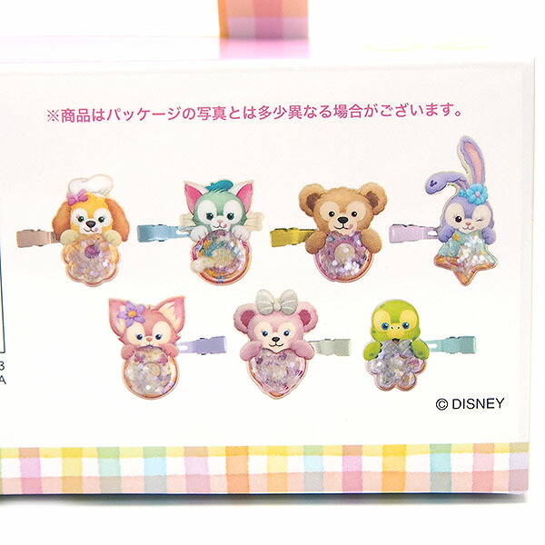 楽天市場】ヘアクリップ セット ダッフィー＆フレンズのフィルド