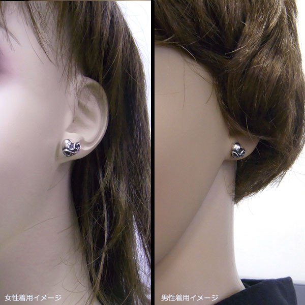 楽天市場】クロムハーツ ピアス ハート CROMEHEARTS スタッド エクセル