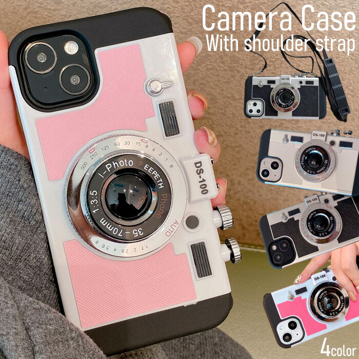 楽天市場】iPhone17 iPhoneケース スマホケース カメラ型 ストラップ付