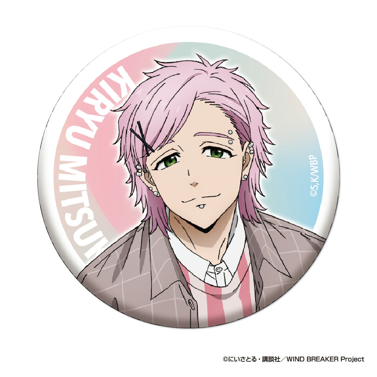 楽天市場】TVアニメ『WIND BREAKER』 グリッター 缶バッジ vol.2