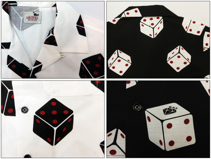 楽天市場】GANGSTERVILLE ギャングスタービル 半袖 コットン シャツ