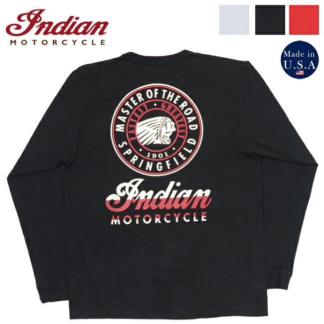楽天市場】インディアンモーターサイクル Indian Motorcycle 長袖
