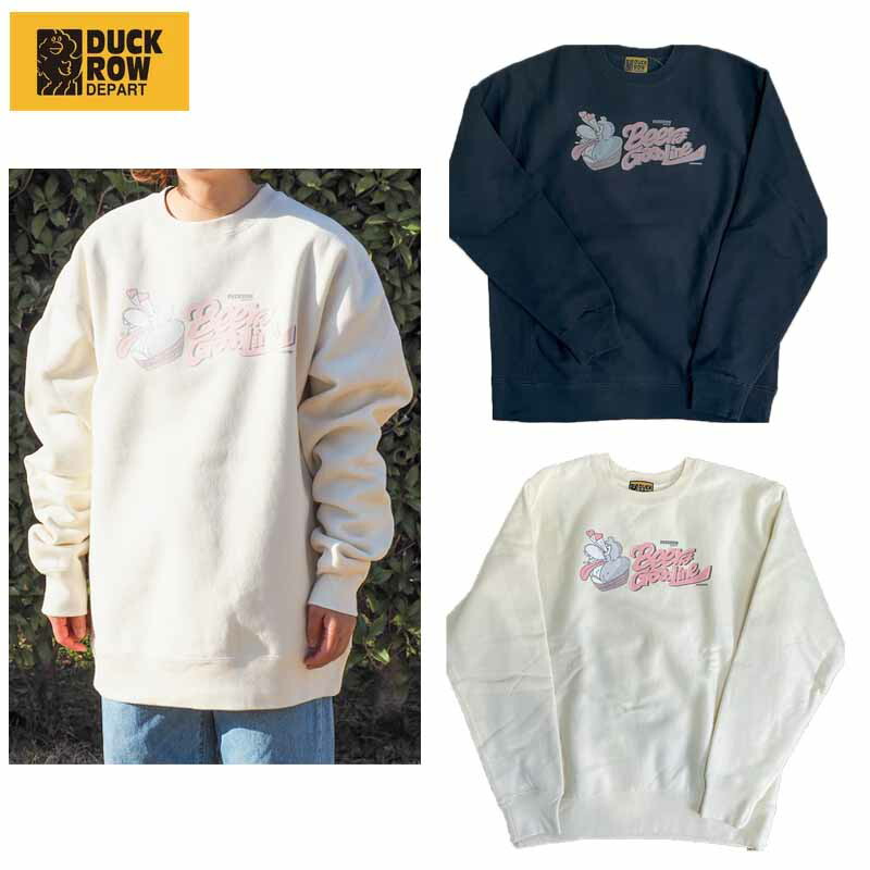 楽天市場】ダックローデパート BEERはGASOLINE CREW SWEAT メンズ ユニ