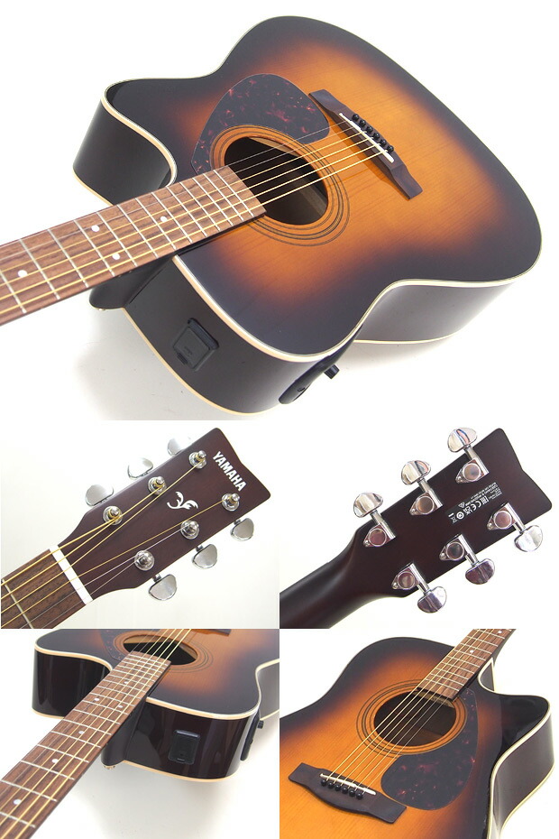 楽天市場】ヤマハ エレアコ YAMAHA FX370 アコースティックギター