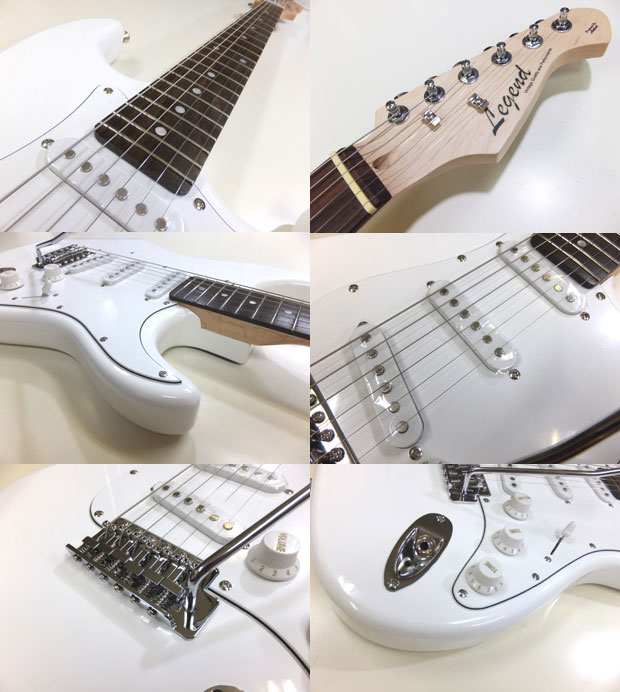 楽天市場】エレキギター 初心者セット Legend レジェンド LST-Z/WH