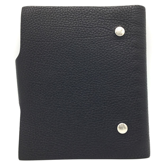 楽天市場】HERMES（エルメス） ユリスPM レフィル付 ブラック 手帳