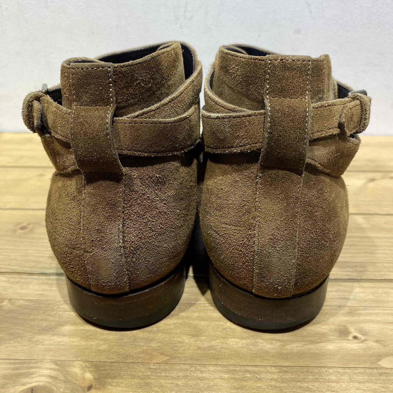 楽天市場】SAINT LAURENT PARIS アンクルストラップ スエード