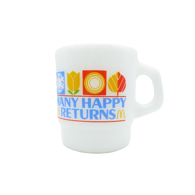 楽天市場】Fire-King Vintage 70s DAY McDonal's MUG ファイヤーキング