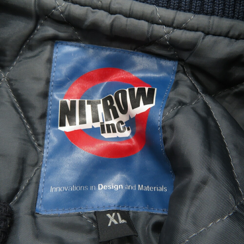 楽天市場】NITROW 1st STADIUM JUMPER SIZE XL ナイトロウ スタジアム