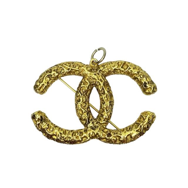 楽天市場】シャネル 溶岩 唐草模様 ココマーク ブローチ ピンブローチ
