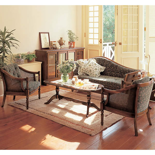 楽天市場】カリモク ソファセット コロニアル WC55モデル 平織布張