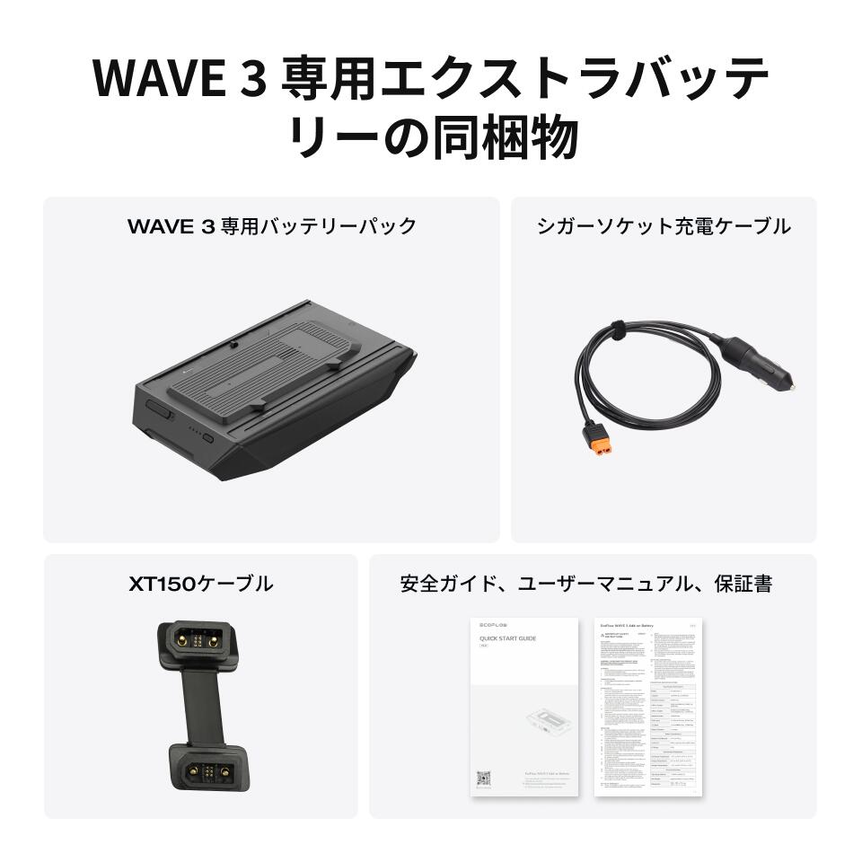 楽天市場】【クーポン利用で75,933円 2/18 00:00〜】EcoFlow WAVE 3