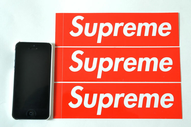 楽天市場】3枚セット 定番☆Supreme シュプリーム ステッカー ボックス