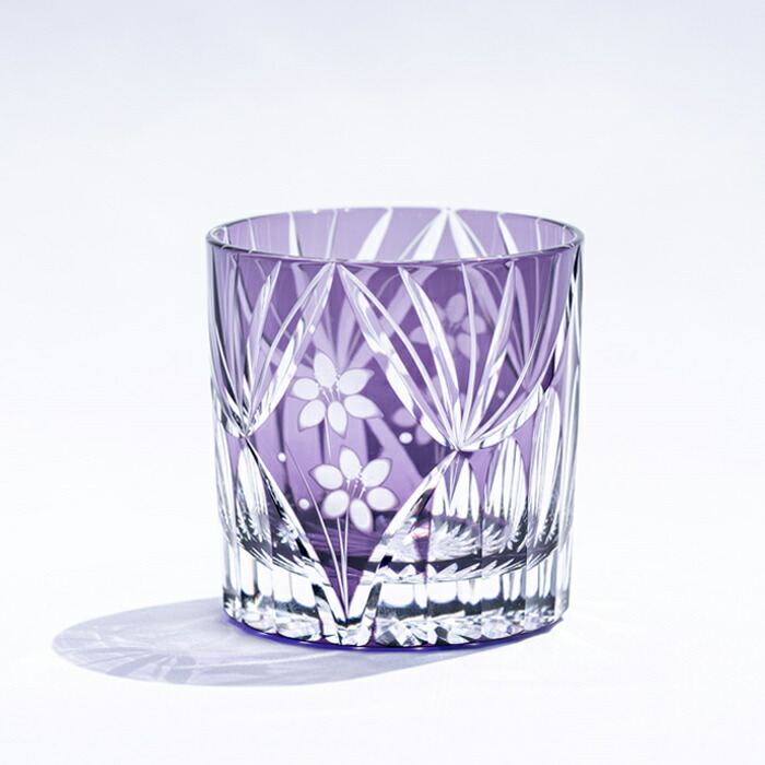 楽天市場】☆P5倍☆ 江戸切子 ミニオールド 紫 【硝子工房 彩鳳 直営店