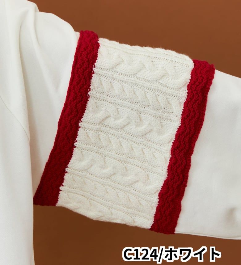 楽天市場】【Lee公式】【SALE☆40％OFF】ニットパネルスリーブ ジップ