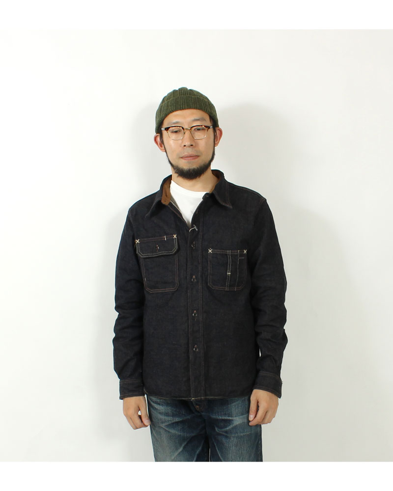 楽天市場】エイトジー デニムシャツ 長袖 メンズ アメカジ 大人