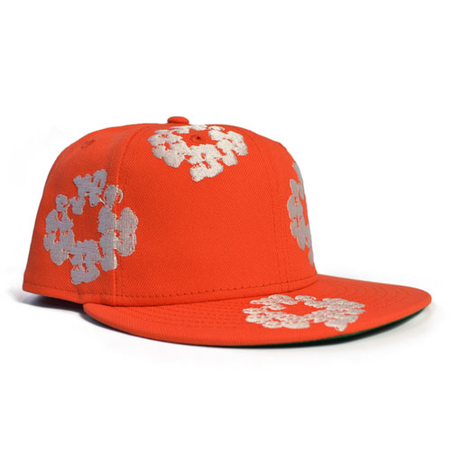 楽天市場】DENIM TEARSNew Era Cotton Wreath 59/50 Orangeデニム