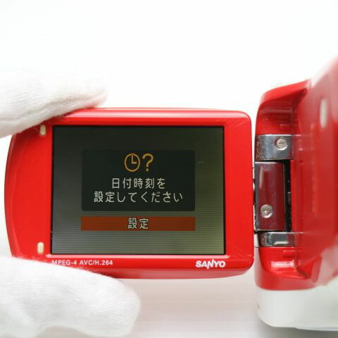 楽天市場】【中古】 美品 DMX-CG9 レッド 安心保証 即日発送 SANYO