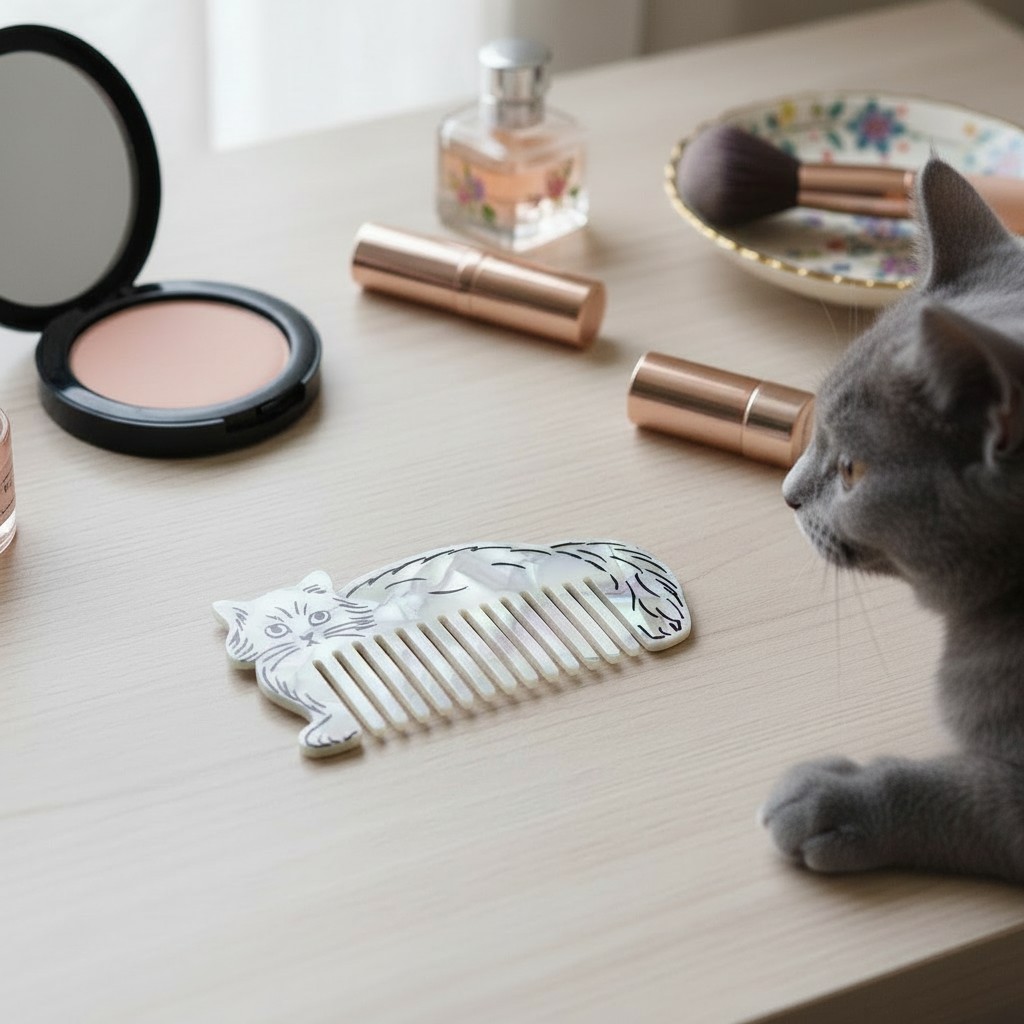 楽天市場】＼P2倍＋クーポン／松尾ミユキ Cat Comb ヘアコーム｜櫛