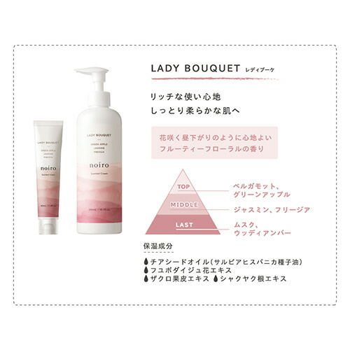 楽天市場】noiro ノイロ センティッドクリーム 300ml お好きな香りの