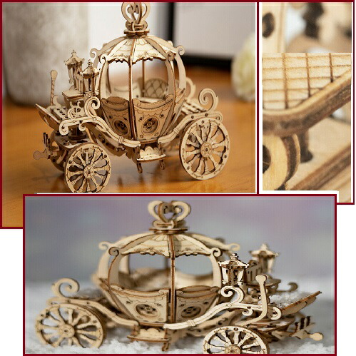 楽天市場】【最大3％OFF】 3Dアート パズル パンプキンカー 複雑模型