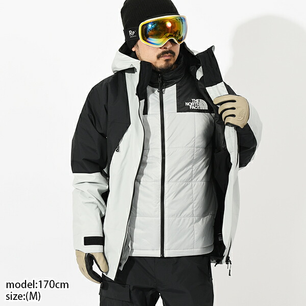 楽天市場】送料無料 ノースフェイス メンズ 3way 中綿 スノーボード