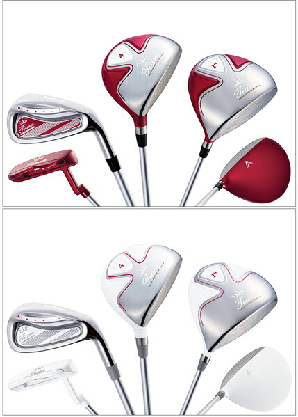 楽天市場】Wilson TIARA MODA 6set レディース クラブセット 6本セット