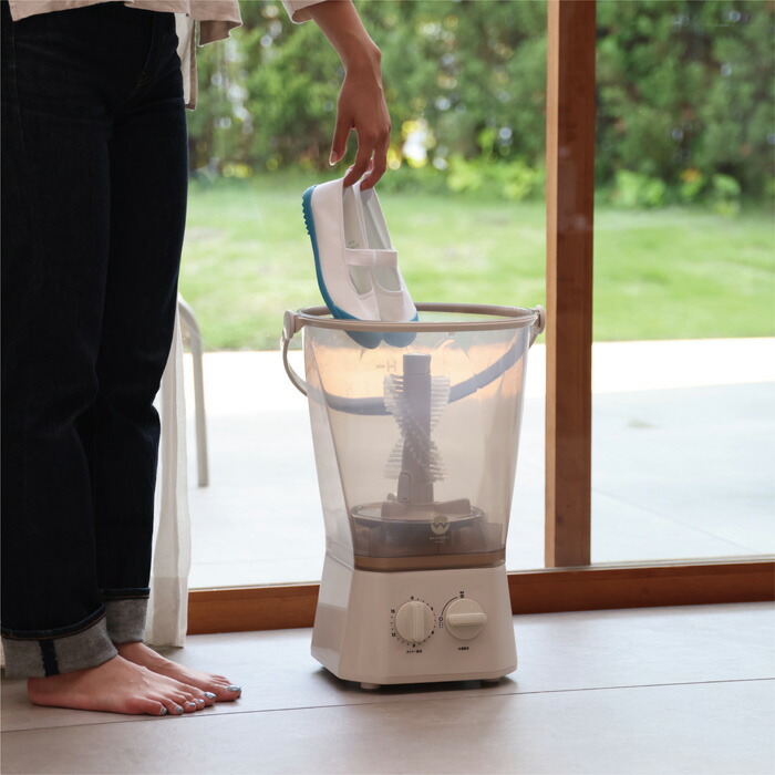 楽天市場】【返品OK!条件付】バケツ型洗濯機 ブラッシュボーイ TOM-12