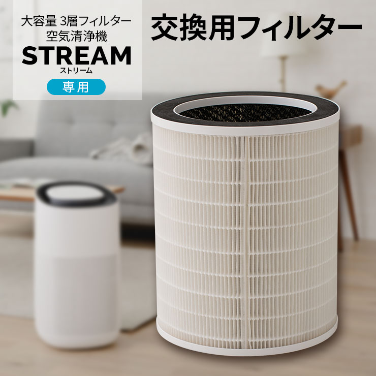 楽天市場】【在庫処分】空気清浄機 交換用 フィルター ウイルス対策 3