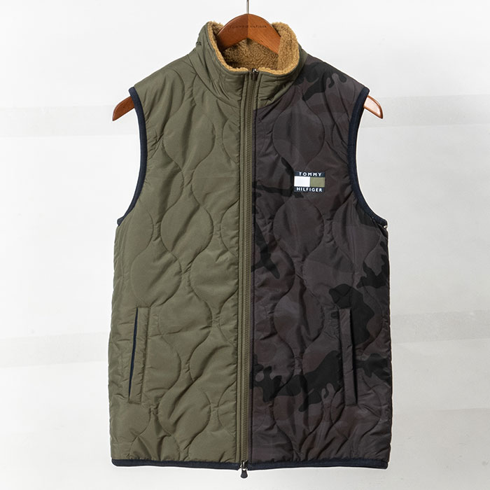 楽天市場】トミーヒルフィガー ゴルフ メンズ ベスト フリースベスト