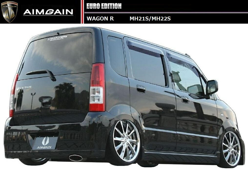 楽天市場】【M's】ワゴンR MH21S／MH22S フロント バンパー ／ AIMGAIN