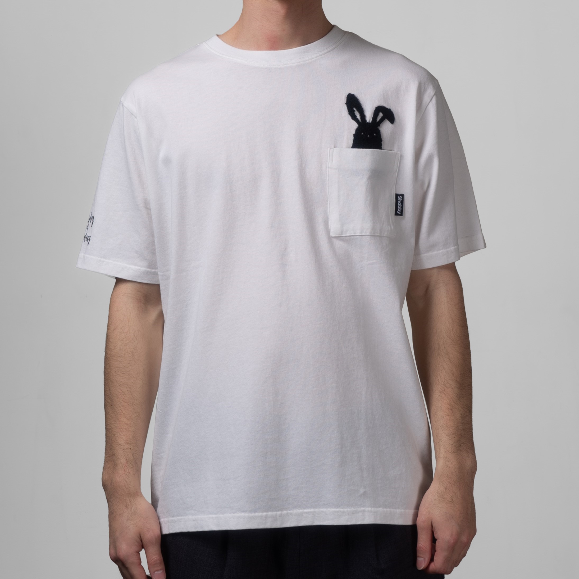 楽天市場】Shabby シャビーくん 胸ポケットさがら刺繍Tee Tシャツ 半袖