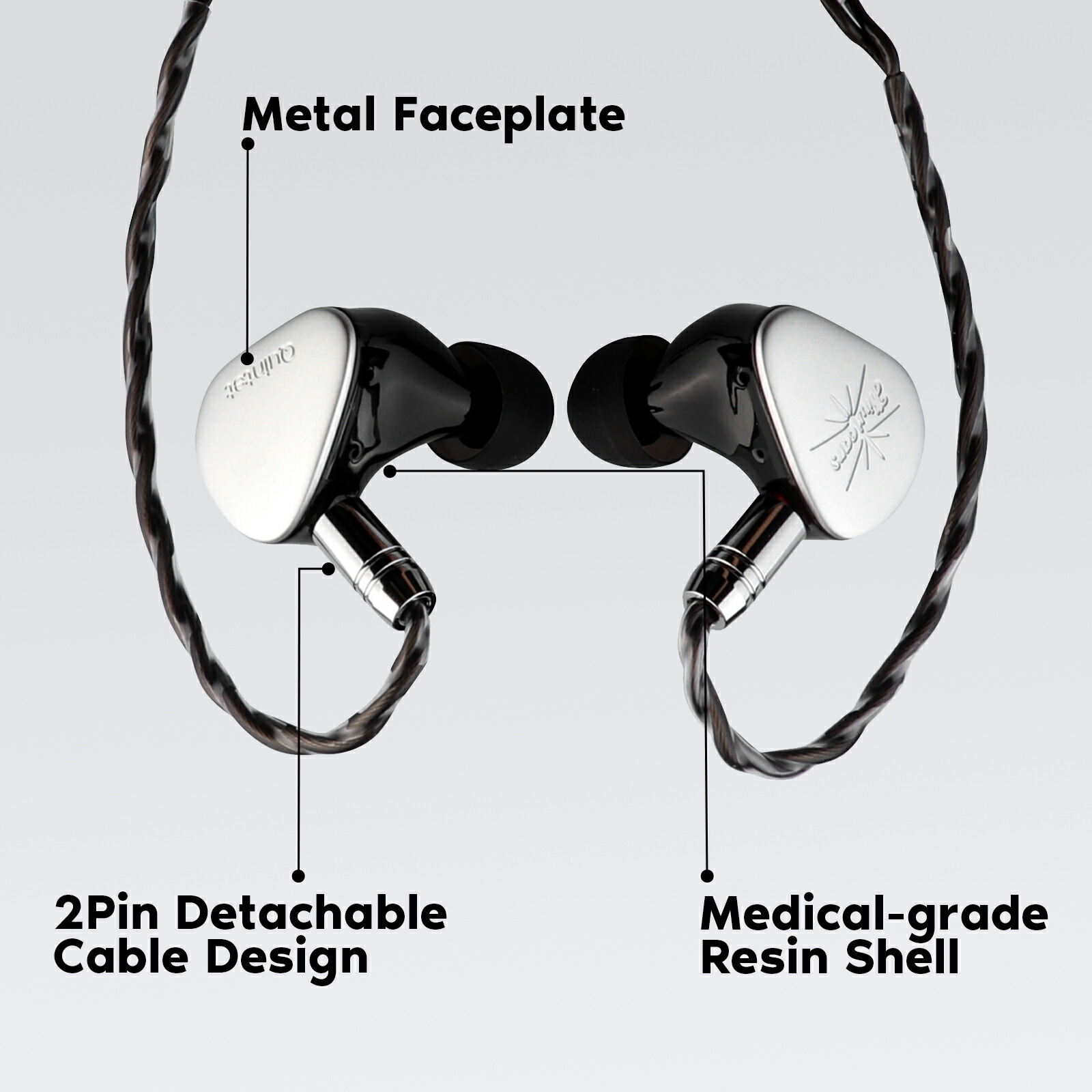 楽天市場】【PR】「送料無料」Kiwi Ears Quintetハイブリッド型HIFI