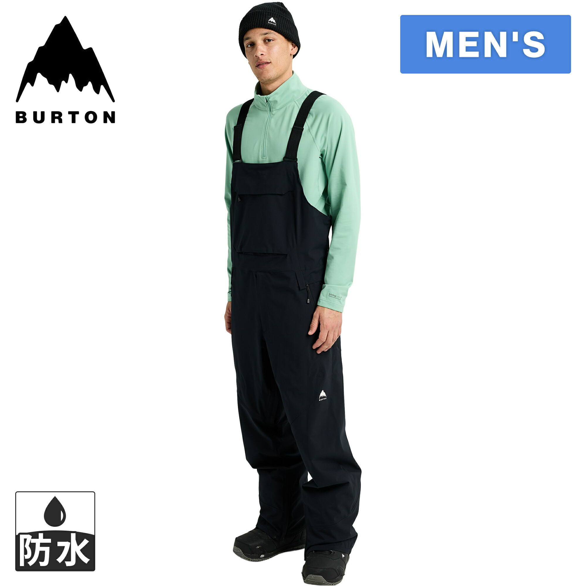 楽天市場】バートン BURTON メンズ リザーブ 2L ビブパンツ M RSRV BB