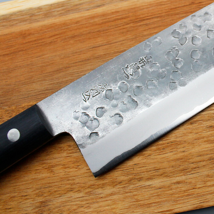 楽天市場】【ふるさと納税】山形打刃物 鎚目菜切包丁 刃渡り170mm FY23