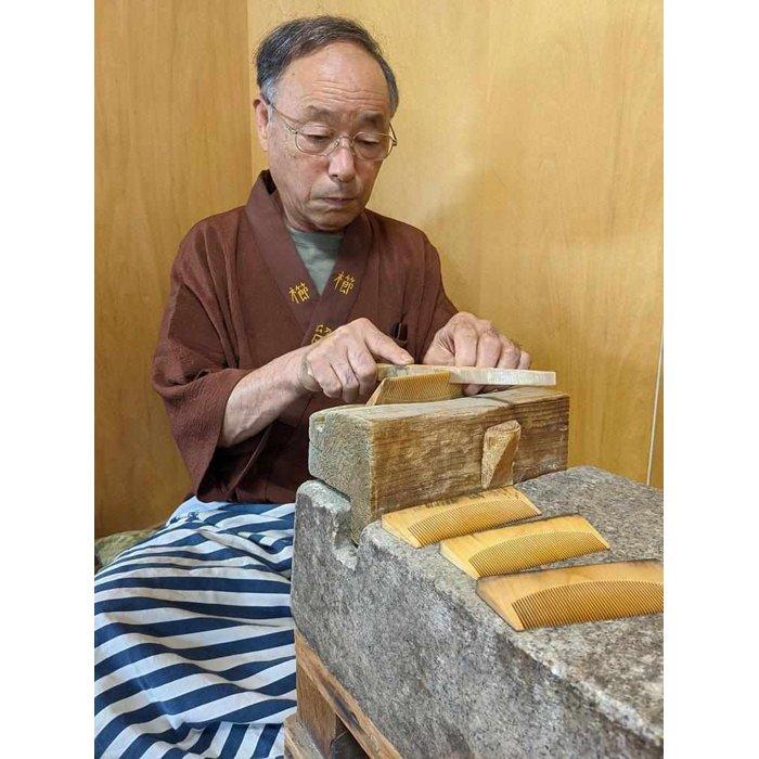 楽天市場】【ふるさと納税】つげ櫛の櫛留商店 本つげ材紳士用櫛（袋付