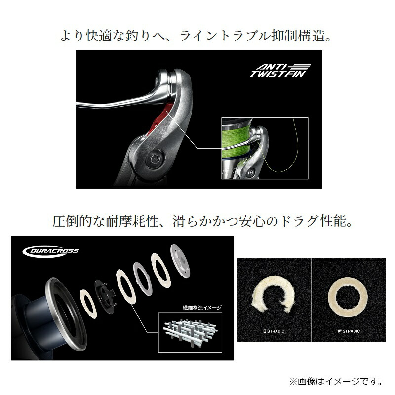 楽天市場】シマノ 23 ストラディック C2000SHG / スピニングリール