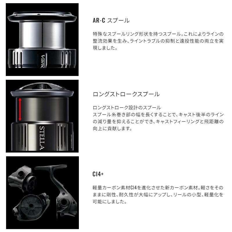 楽天市場】シマノ 23 セフィア SS C3000SHG / スピニングリール : 釣具