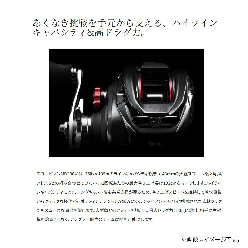 楽天市場】シマノ 24スコーピオン MD301XGLH / ベイト リール ロング