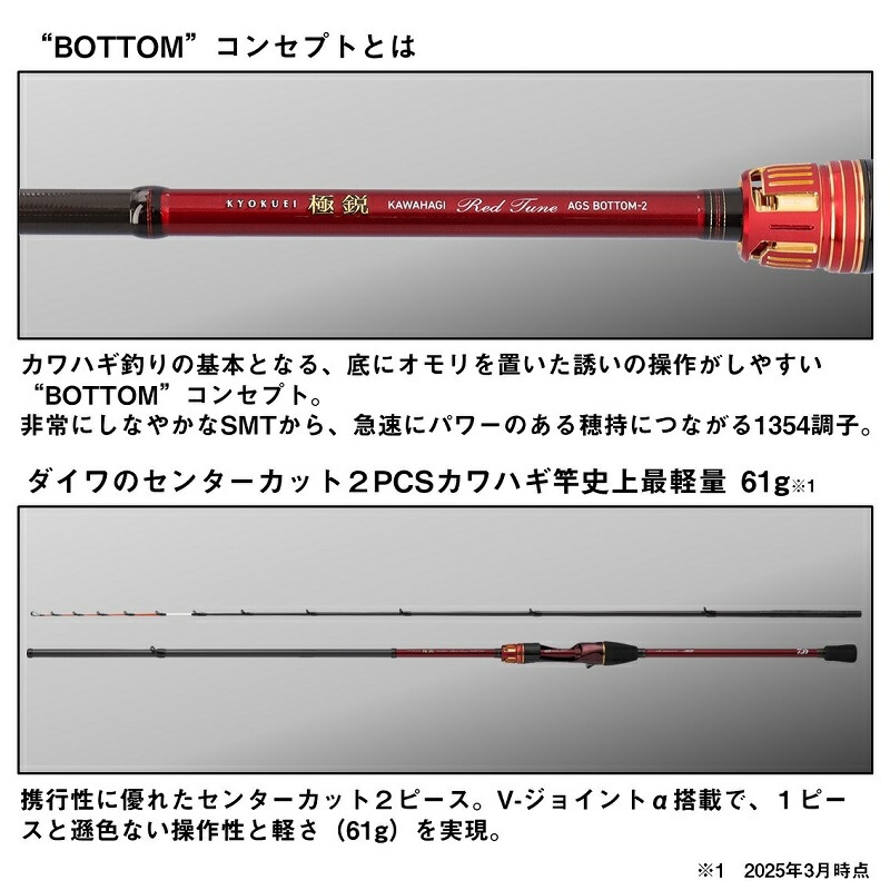 楽天市場】ダイワ 極鋭カワハギRT BOTTOM-2 : 釣具のFTO